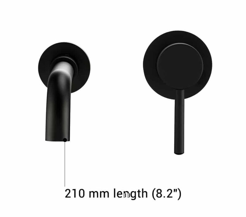 VIRTA Robinet mitigeur de lavabo mural