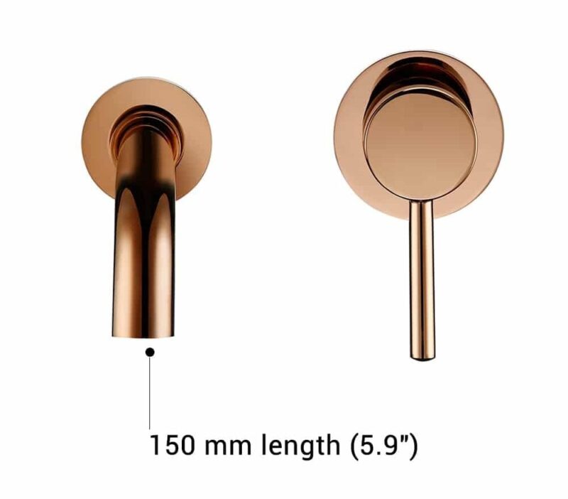 VIRTA Robinet mitigeur de lavabo mural