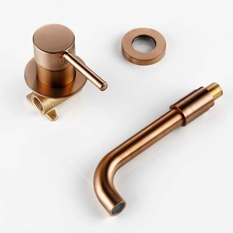 VIRTA Robinet mitigeur de lavabo mural