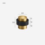 VORDA Türstopper aus massivem Messing