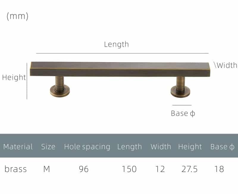 VORM Massive Messinggriffe 13 VORM Massive Messinggriffe