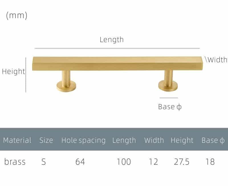 VORM Massive Messinggriffe 11 VORM Massive Messinggriffe