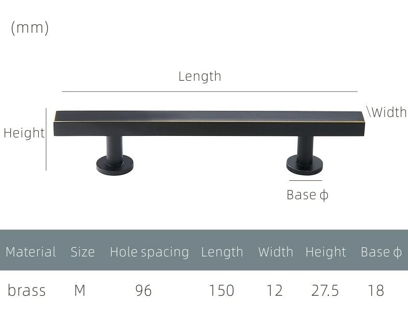 VORM Massive Messinggriffe 15 VORM Massive Messinggriffe