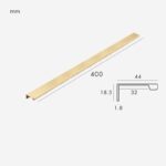 VYRA Solid Brass Edge Pulls