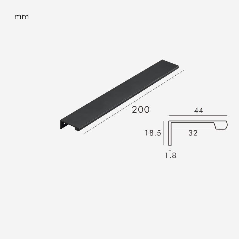 VYRA Solid Brass Edge Pulls