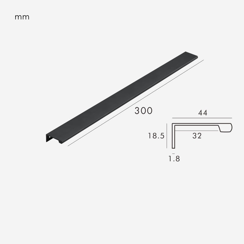 VYRA Solid Brass Edge Pulls