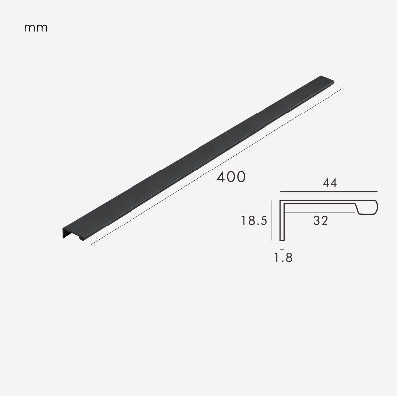 VYRA Solid Brass Edge Pulls